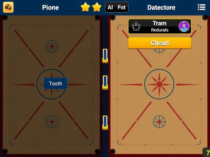 Carrom Blitz Touch Controls
